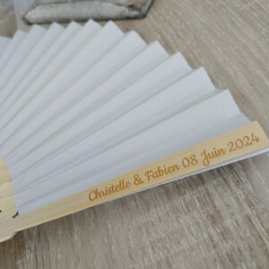 éventail personnalisé