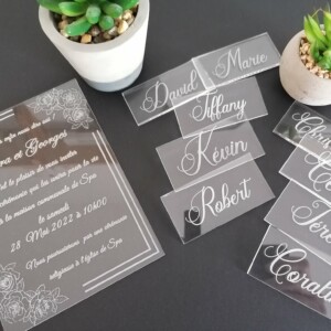 faire part transparent