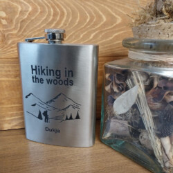 flasque à alcool à graver