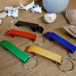 décapsuleur porte cle en métal