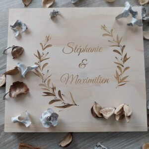 livre d'or en bois