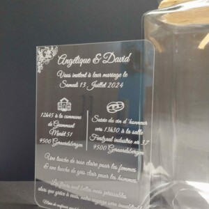 faire part transparent