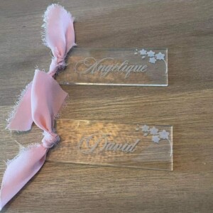 marque place en plexi